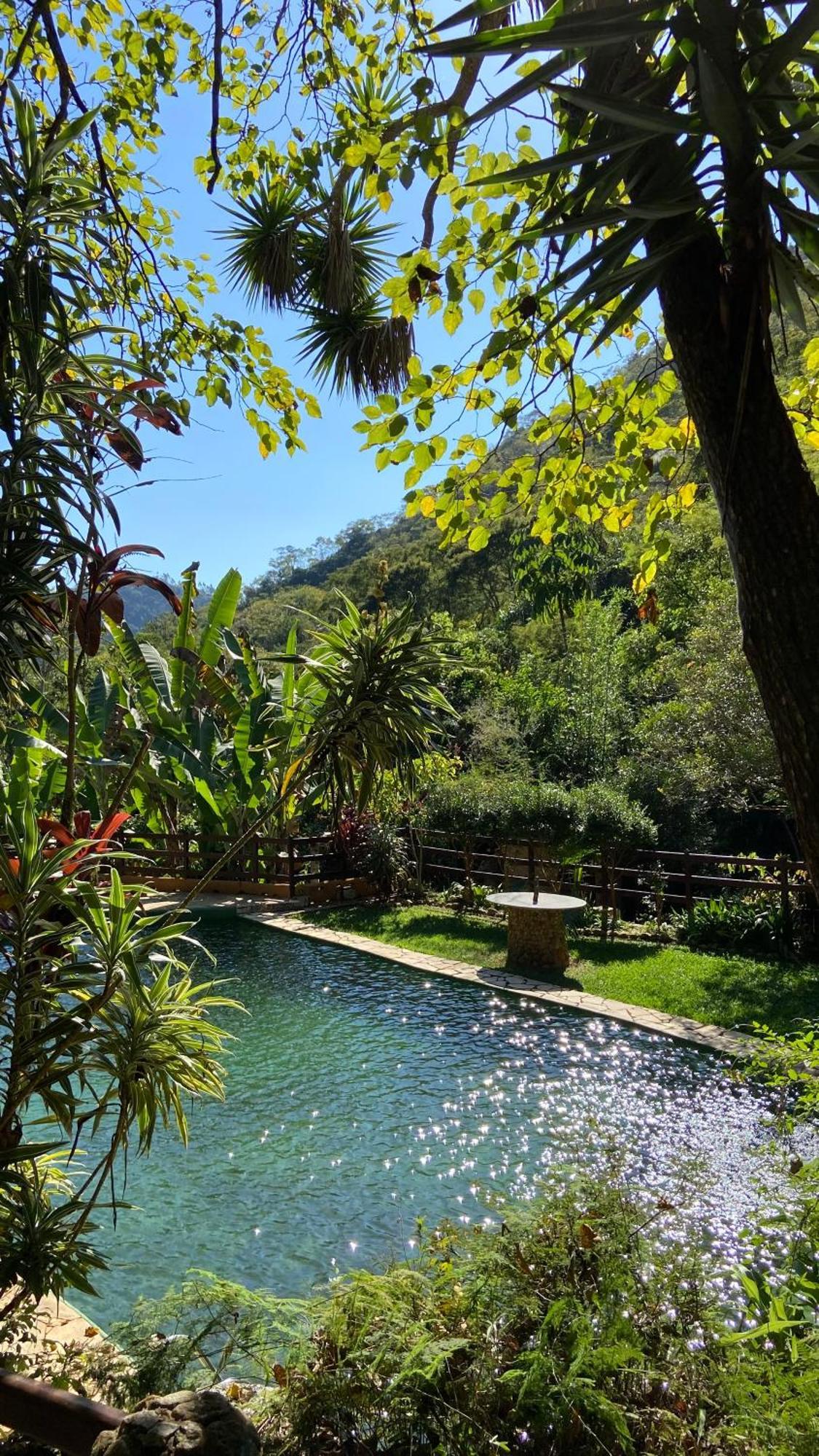 Chale Laranja - Sitio Caldeirao Villa Posse  Luaran gambar