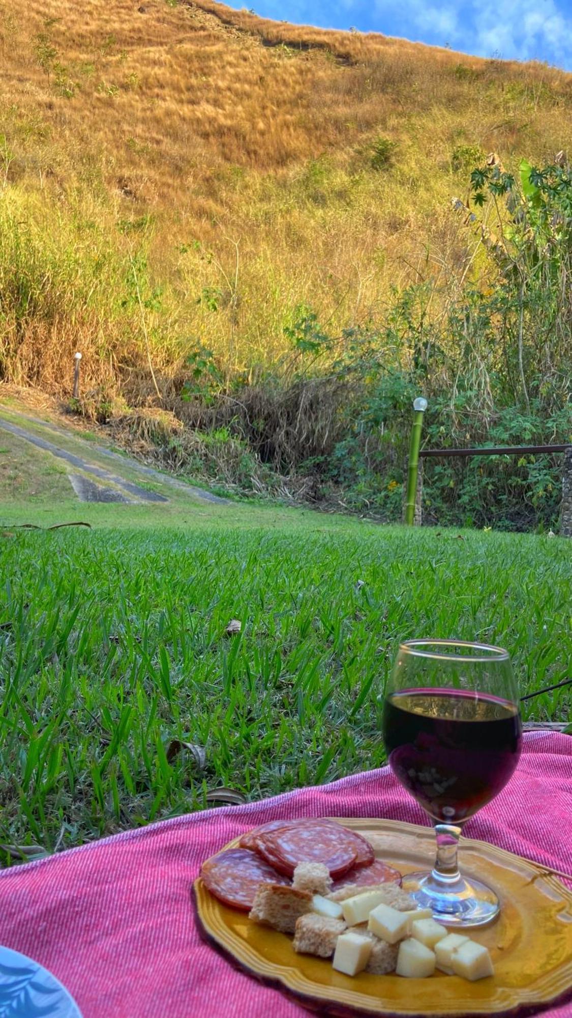 Chale Laranja - Sitio Caldeirao Villa Posse  Luaran gambar